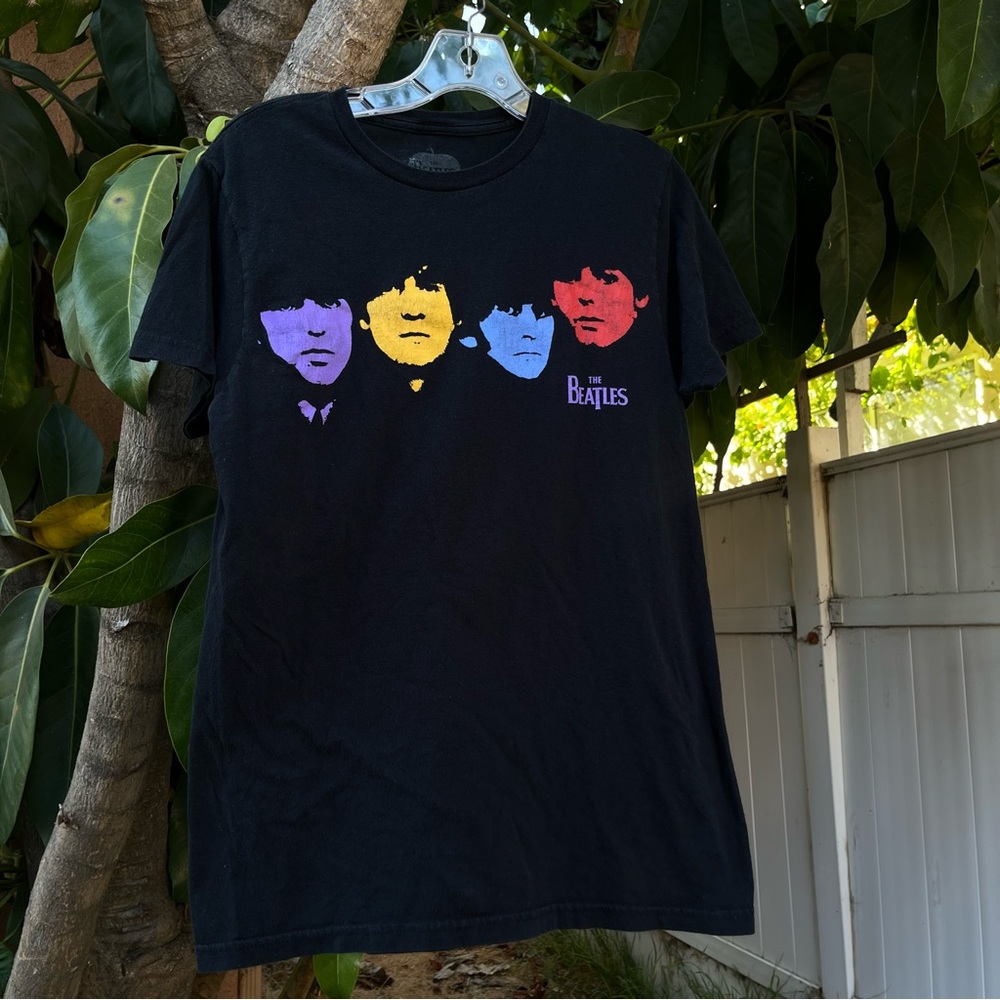 The Beatles graphic band t-shirt